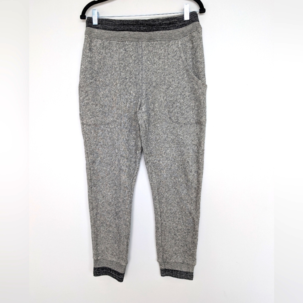 NWT 100% Cotton Philosophy Cozy Dark Grey Combo Jogger Sweatpants Sz M MSRP $58